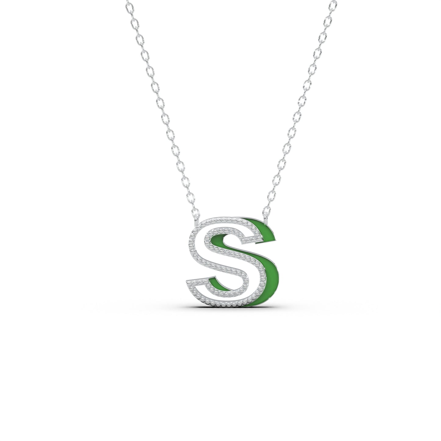 English Letter Necklace