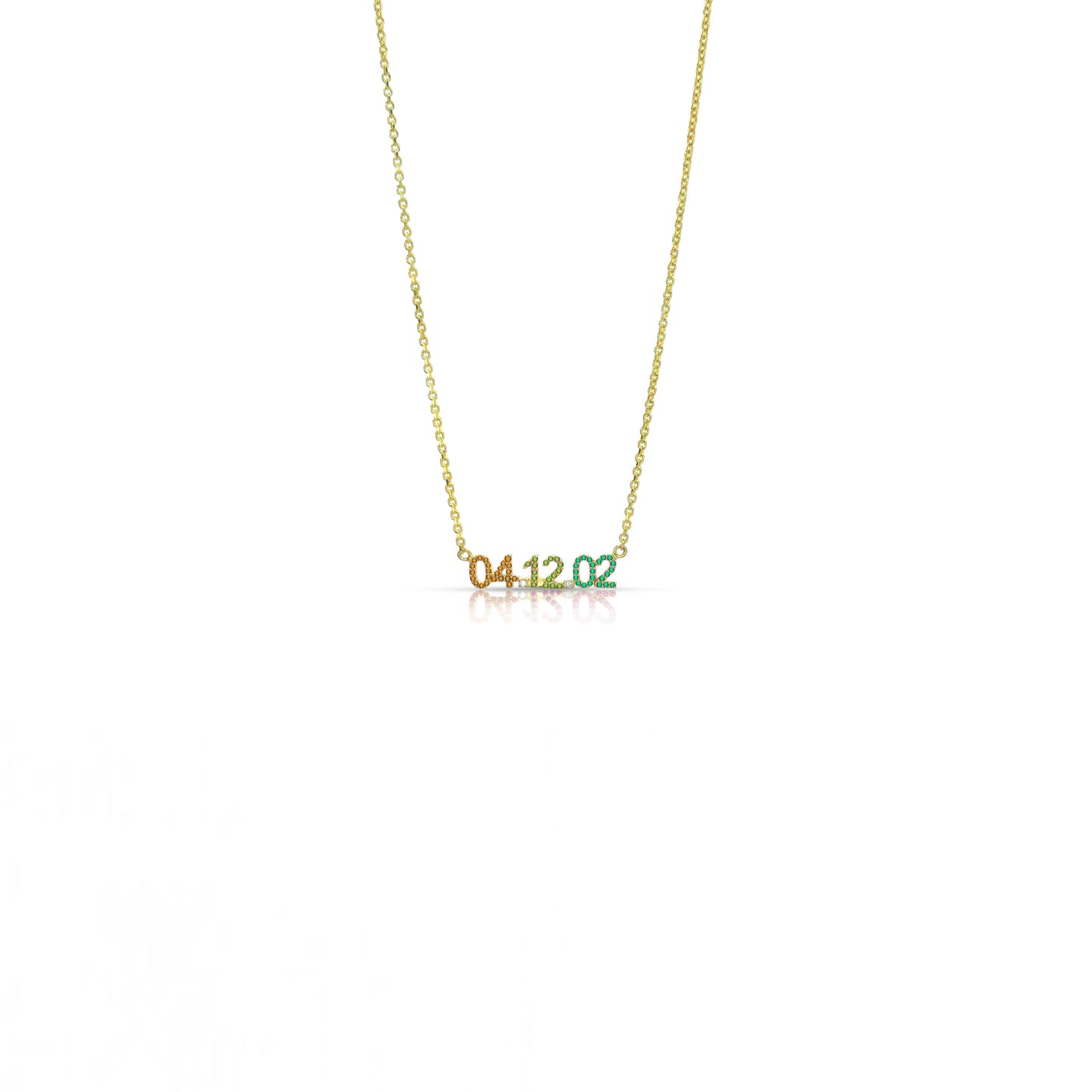 Your Memorial Date Necklace