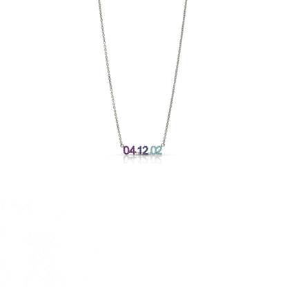 Your Memorial Date Necklace