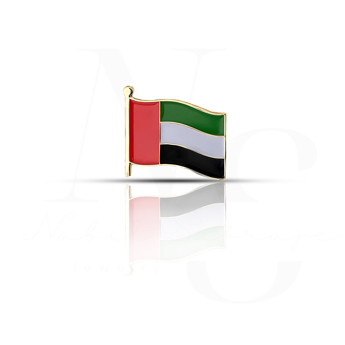 UAE Flag Brooch